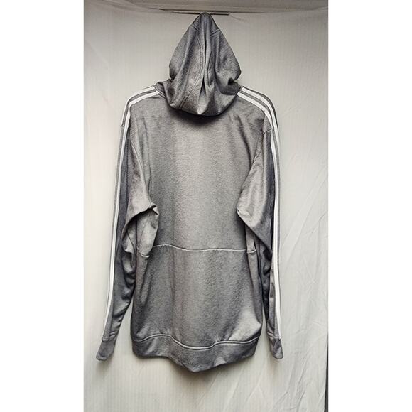 Adidas Men’s Tech Full Zip Hoodie Performance Hooded Track Sweatshirt Jacket XL - Picture 3 of 7
